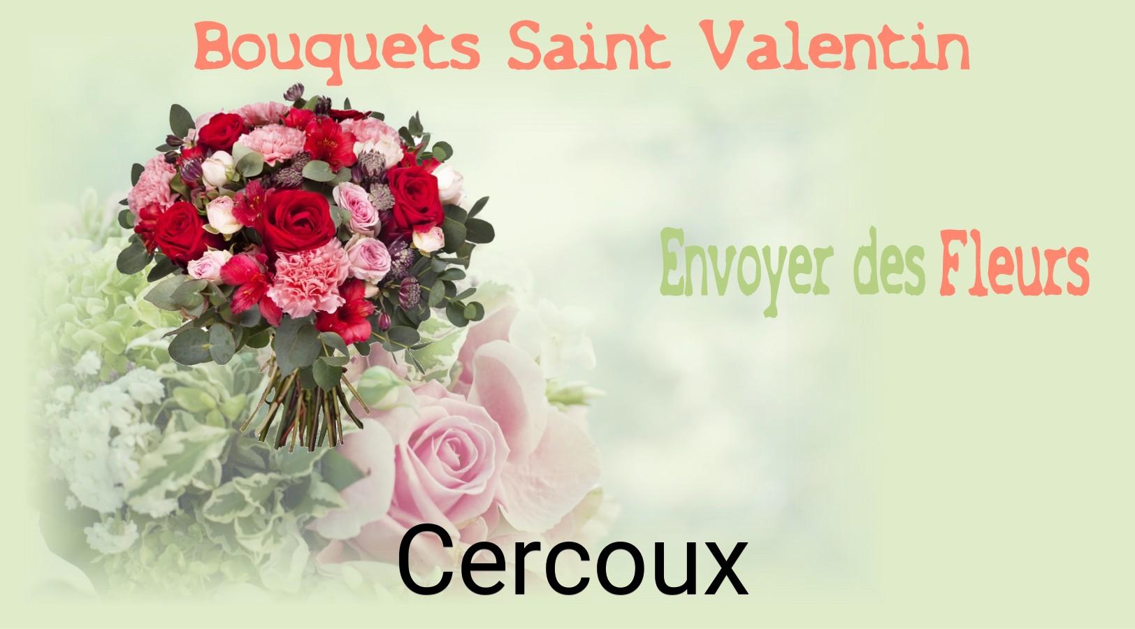 Roses de Saint-Valentin livrées à Cercoux